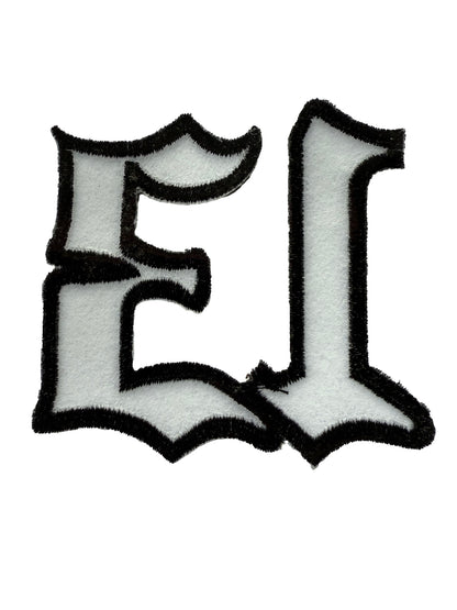 13 White & Black Vintage Patch