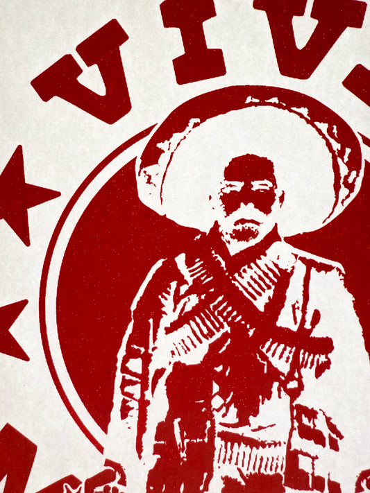 Viva Mexico Vintage Iron On Heat Transfer