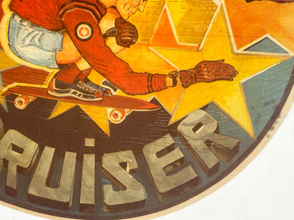 Concrete Cruiser Vintage Iron On Heat Transfer