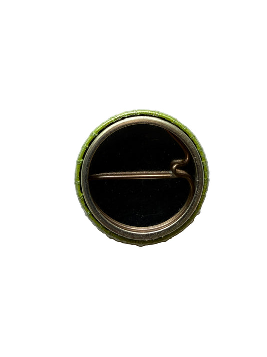 Project: Porkchop Pea Green 1" Button