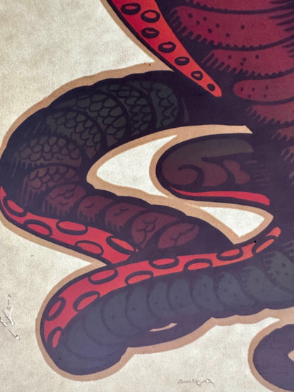 Cobra Vintage Iron On Heat Transfer