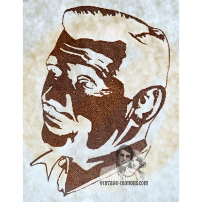 Clark Gable Glitter Vintage Iron On Heat Transfer