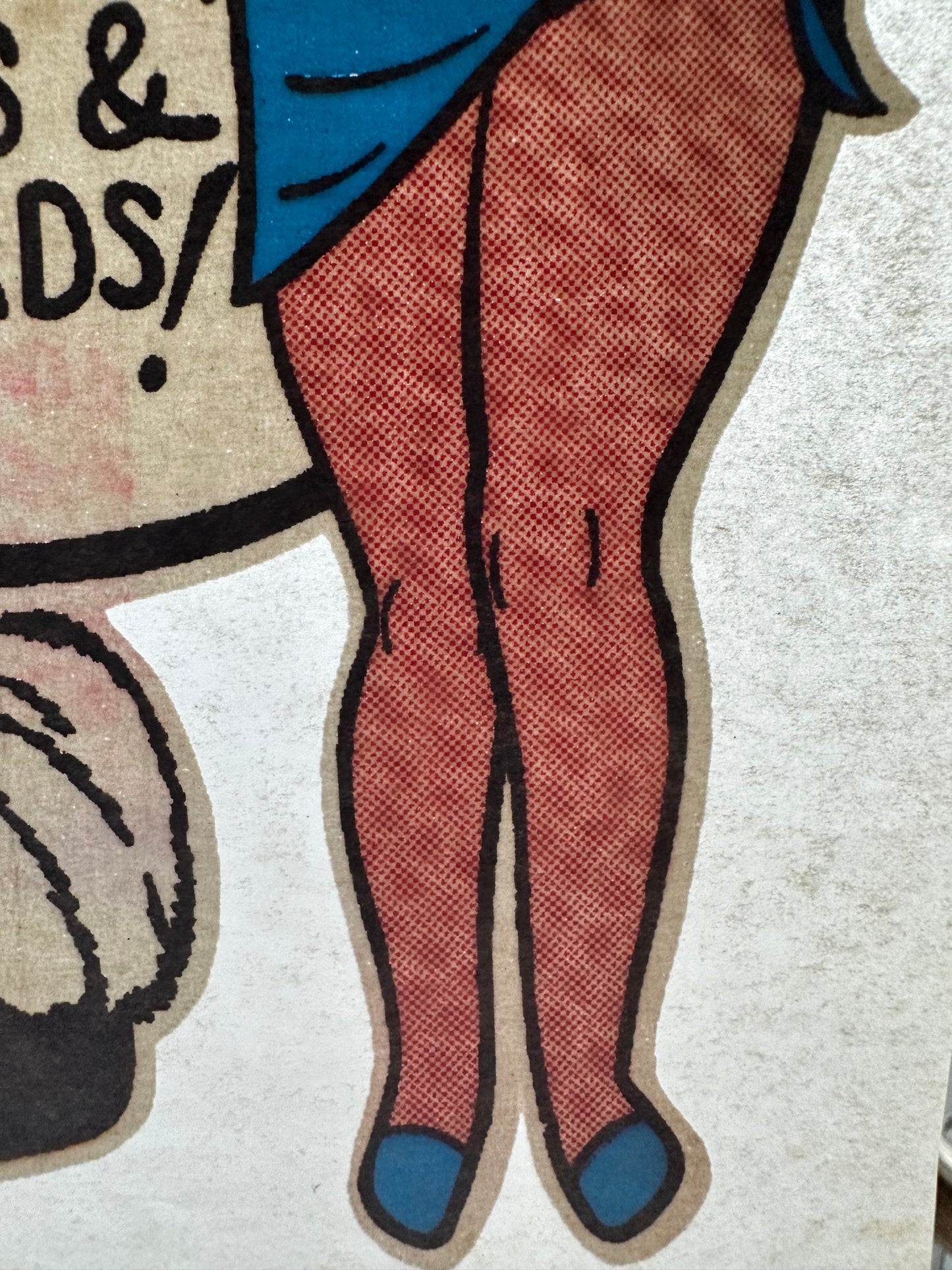Sorry...No Riders Except Blondes, Brunettes, & Redheads! Vintage Iron On Heat Transfer