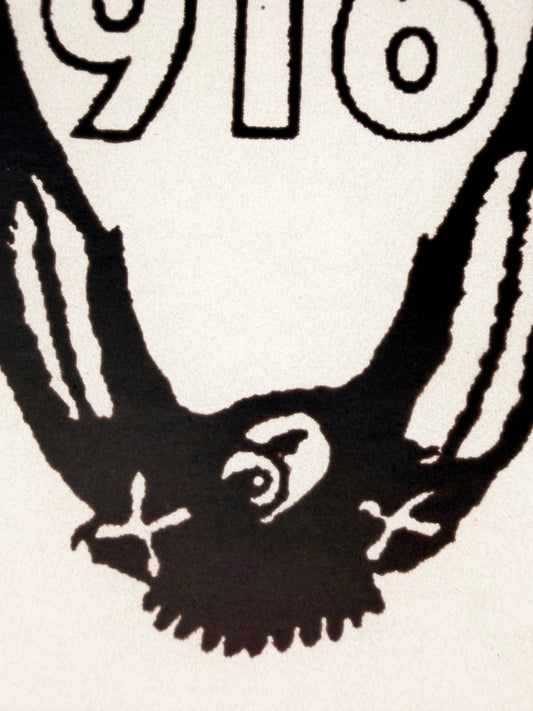 916 Military Eagle Iron On Heat Transfer