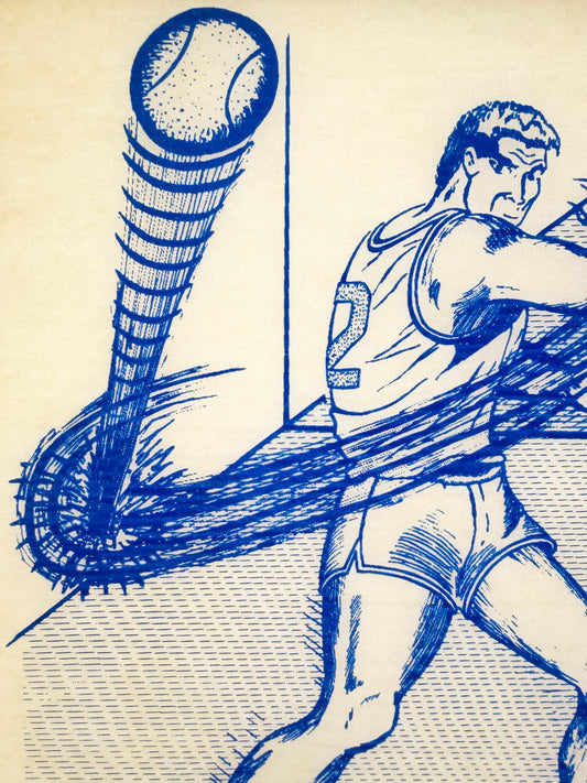 Handball Vintage Iron On Heat Transfer
