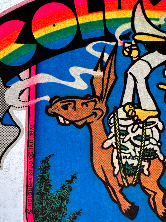 Smoke Columbian Vintage Iron On Heat Transfer