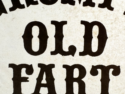 Grumpy Old Fart Vintage Iron On Heat Transfer