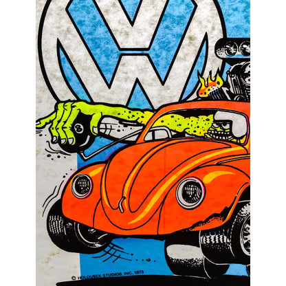 Volkswagen Vintage 1973 Holoubek Studios Iron On Heat Transfer