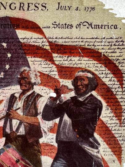 Declaration Of Independence by Founding Fathers Vintage Iron On Heat Transfer
