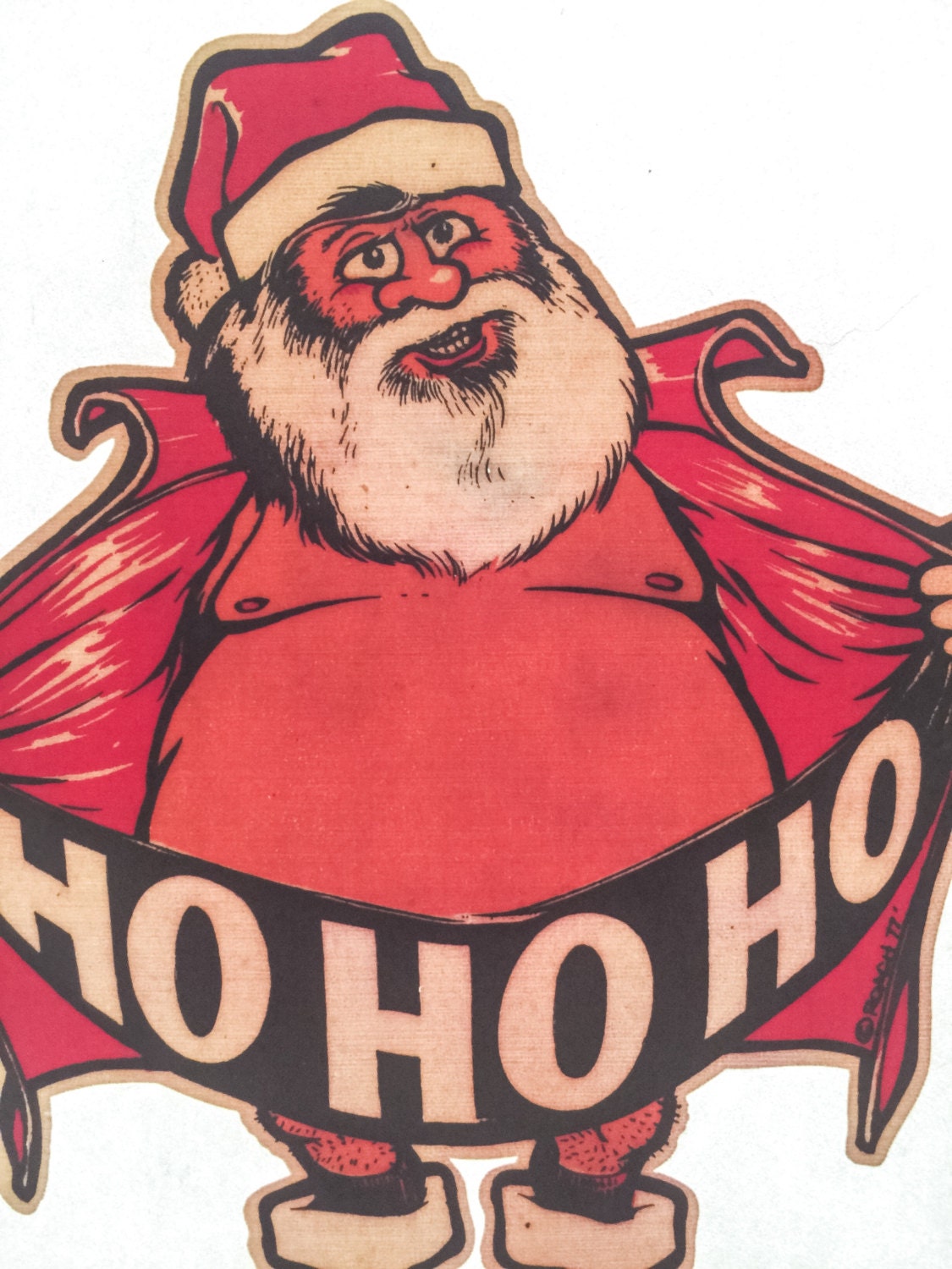 Wanna See the North Pole? Vintage Iron On Heat Transfer