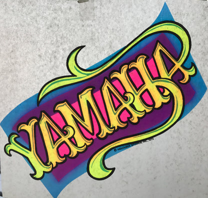 Yamaha Vintage 1973 Holoubek Studios Iron On Heat Transfer