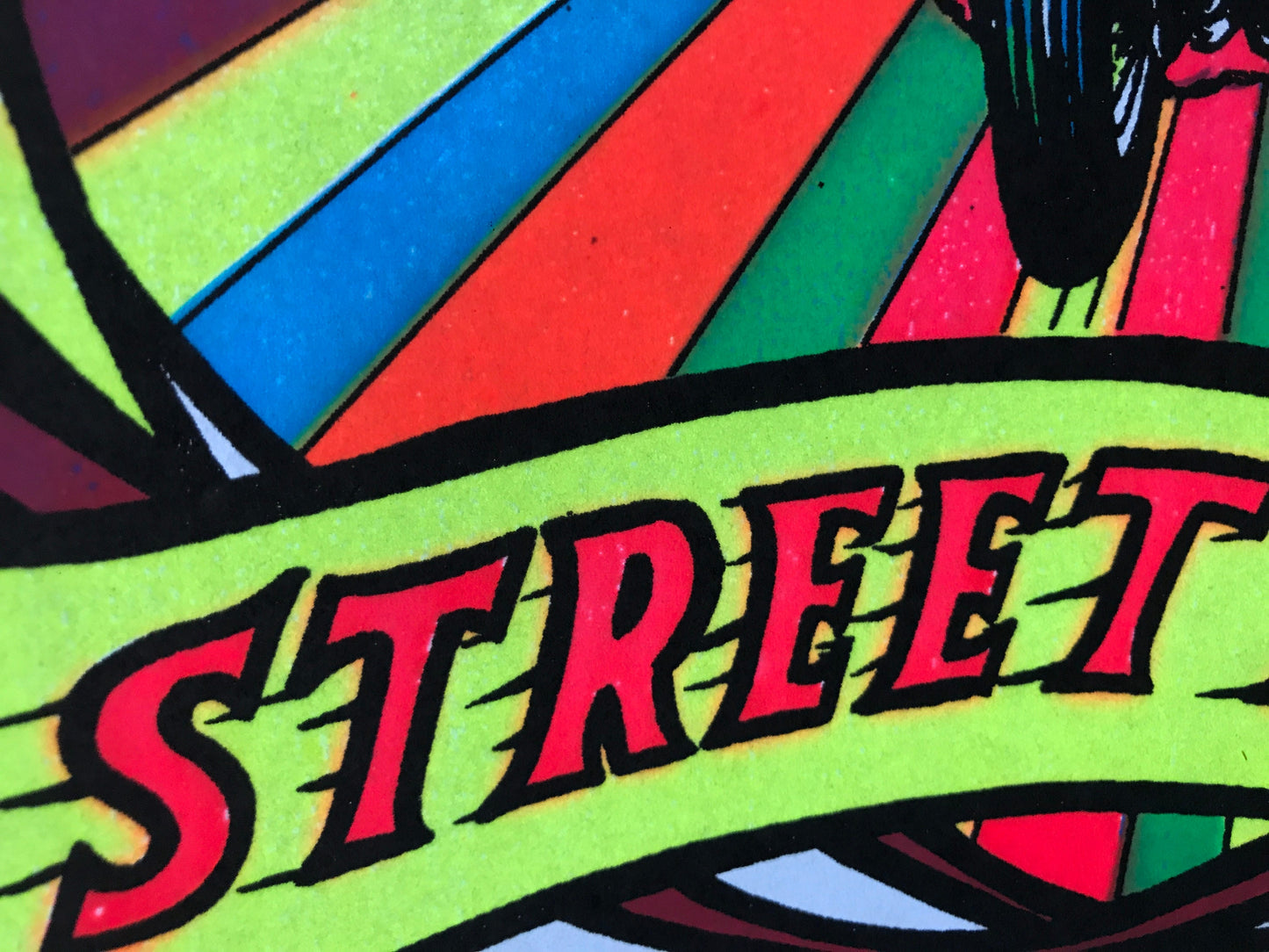 Street is Neat Motorcycle Vintage Iron On Heat Transfer