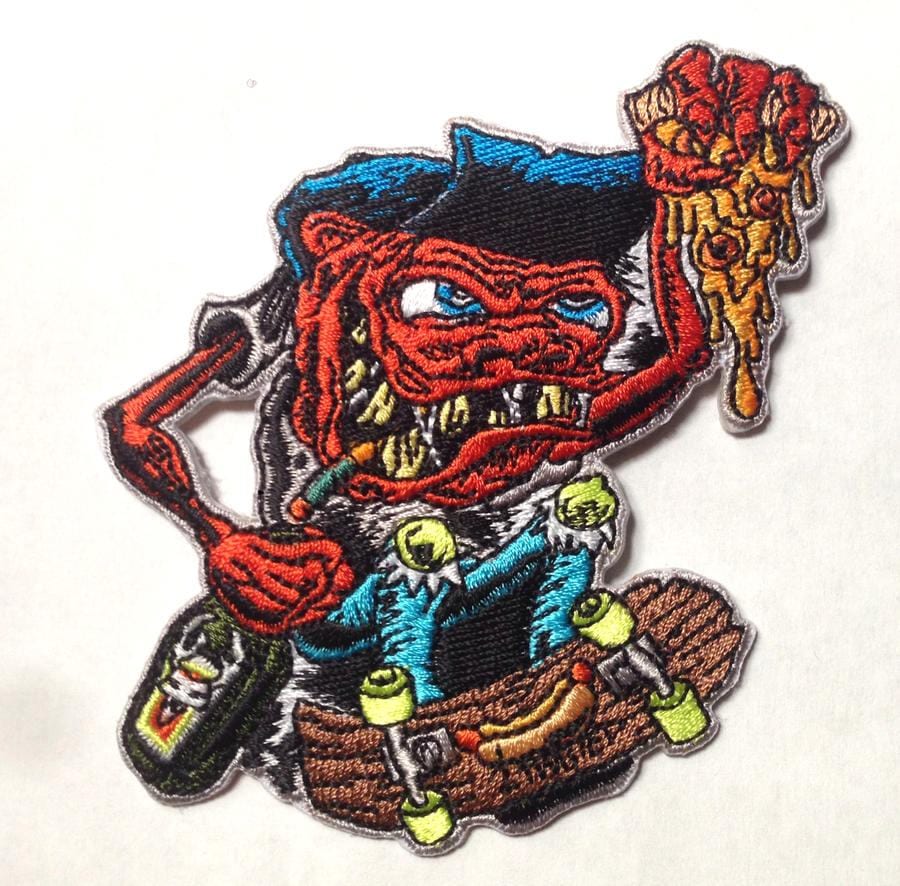 Dirty Donny Orange 2 Twisted Iron-on Vintage Patch
