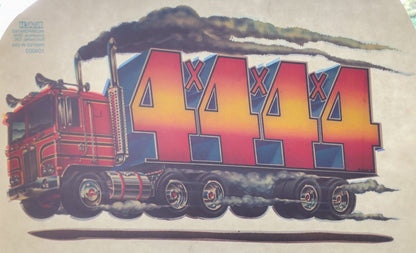 4 x 4 x 4 x 4 Semi Truck Roach Incorporated Iron On Heat Transfer