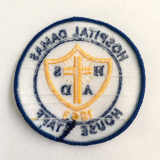 Hospital Damas House Staff Iron-on Vintage Patch