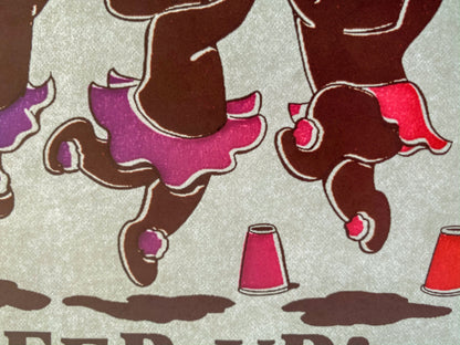 Cheer Up! Vintage Iron On Heat Transfer