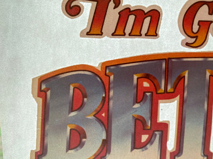 I'm Not Getting Older I'm Getting Better Vintage Iron On Heat Transfer