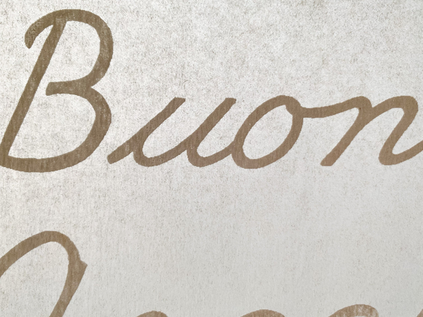 Buon Appetito Vintage Iron On Heat Transfer