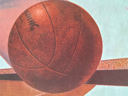 Basketball Vintage Iron On Heat Transfer