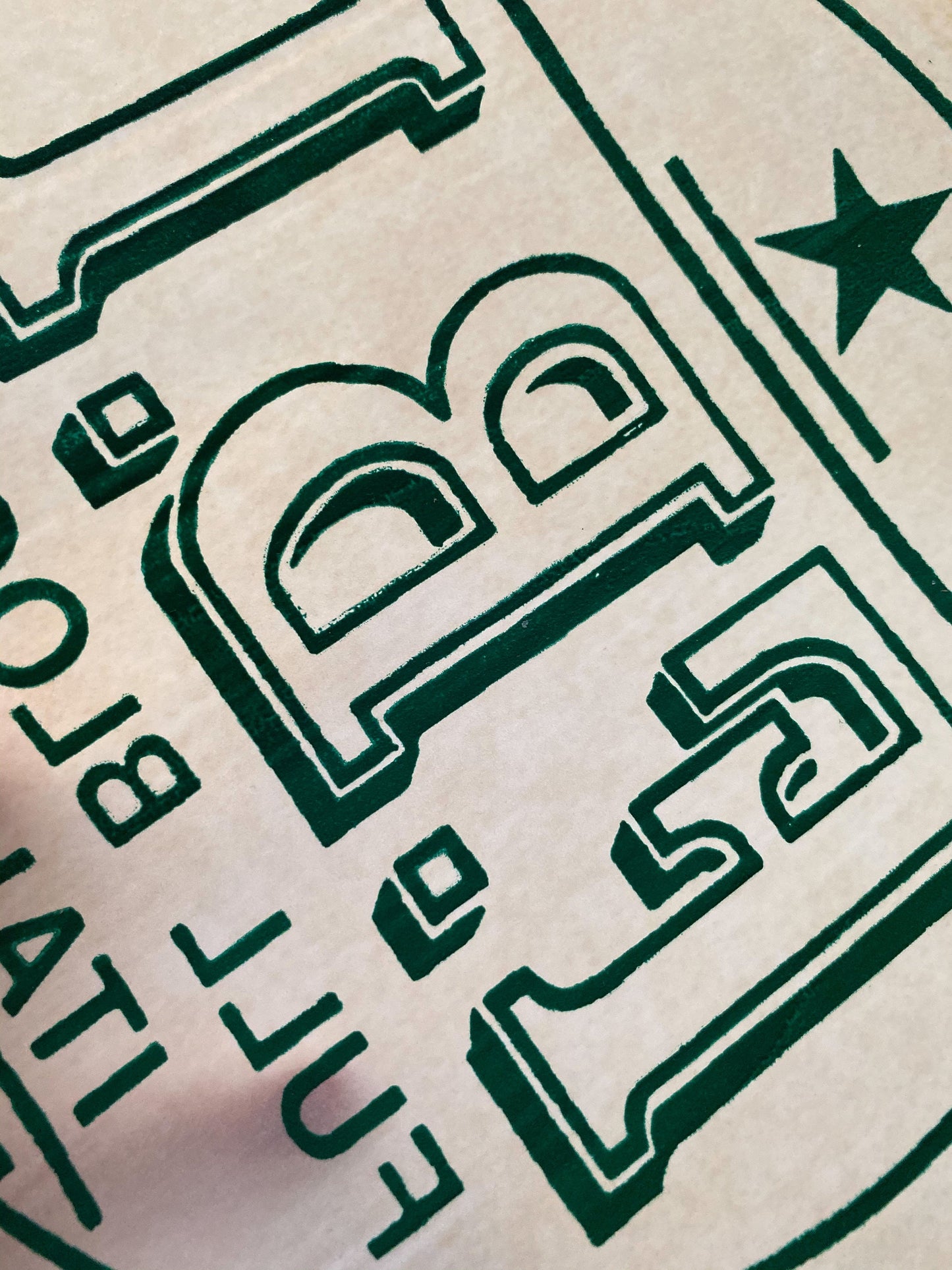 Full Blooded Italian Vintage Iron On Heat Transfer