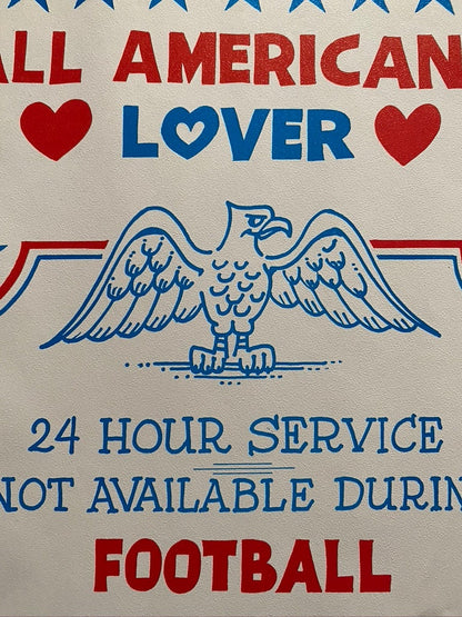All American Lover Good Humor Poster by Kalan Inc. 1976