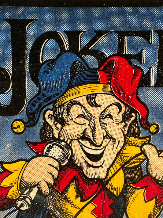 Joker Vintage Iron On Heat Transfer