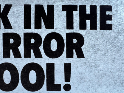 Look in the Mirror Fool! Vintage Iron On Heat Transfer