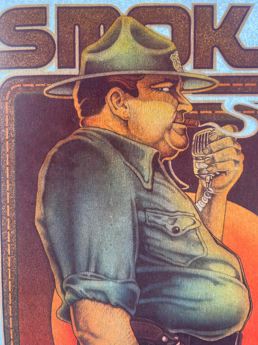 Smokey Vintage 1976 Roach Incorporated Iron On Heat Transfer