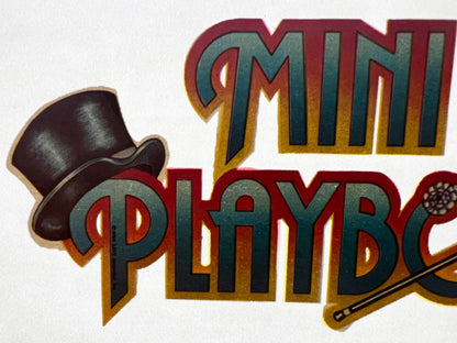 Mini Playboy Vintage Iron On Heat Transfer
