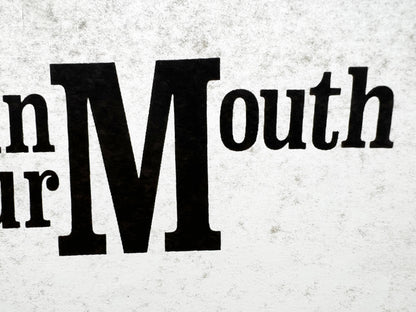 Melt in Your Mouth Vintage Iron On Heat Transfer
