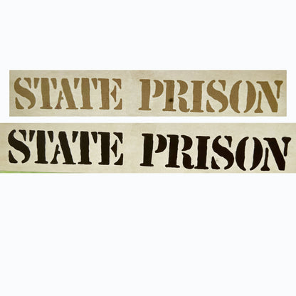 State Prison Vintage Iron On Heat Transfer