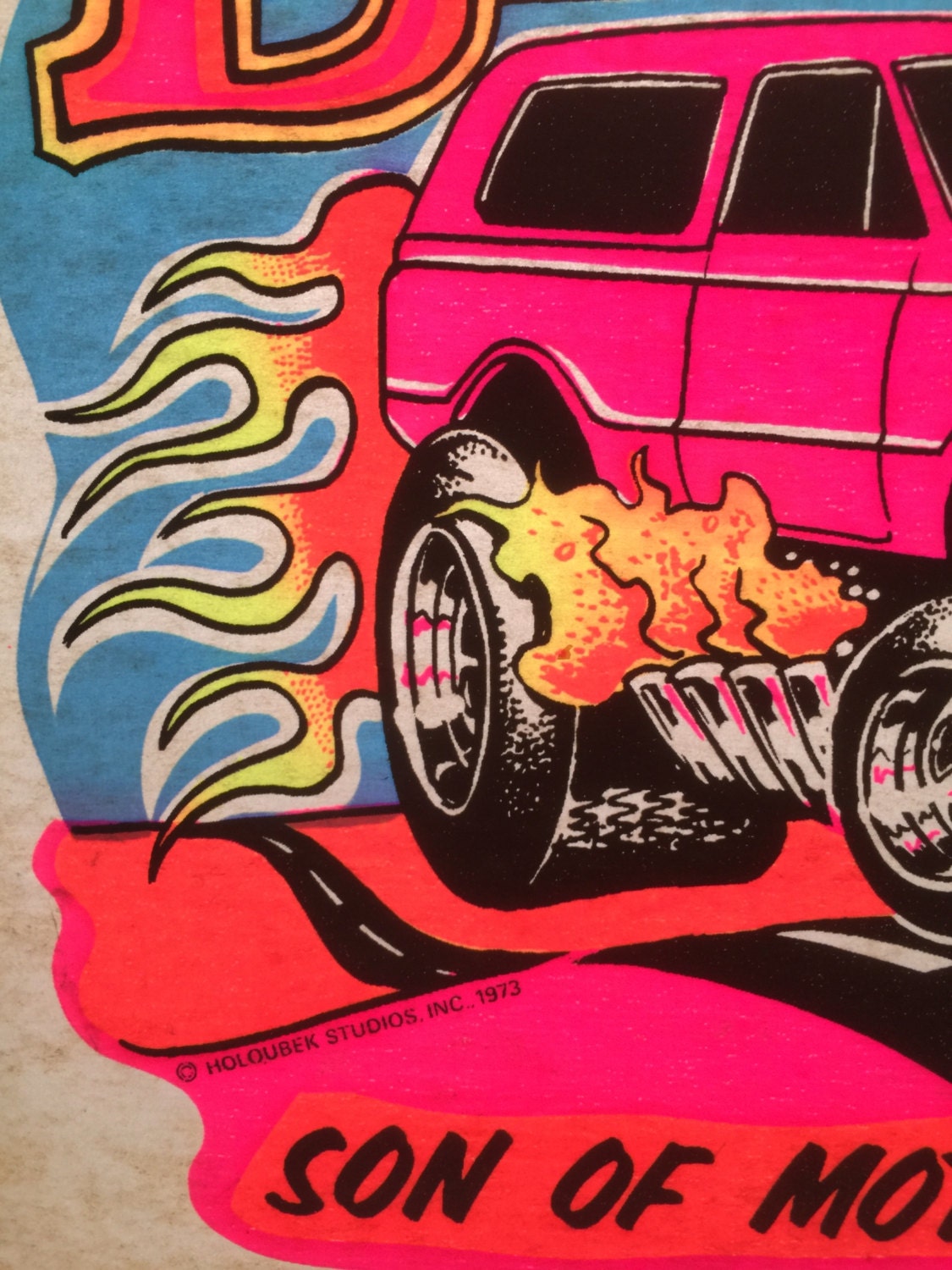 Blazer - Son of a Mother Trucker Vintage 1973 Holoubek Studios Iron On Heat Transfer