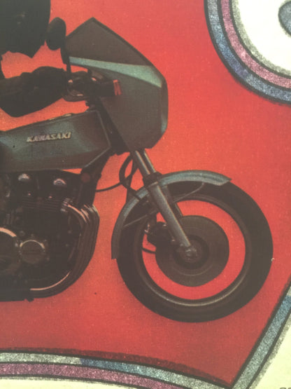 Born to Run Motorcycle Vintage Glitter Iron On Heat Transfer
