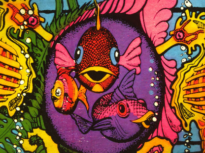 Under the Sea Vintage 1974 Iron On Heat Transfer