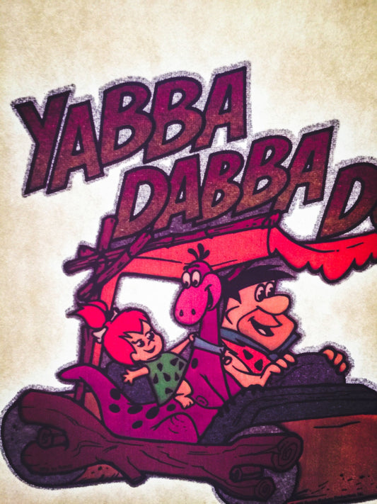 The Flintstones - Yabba Dabba Do Iron On Heat Transfer