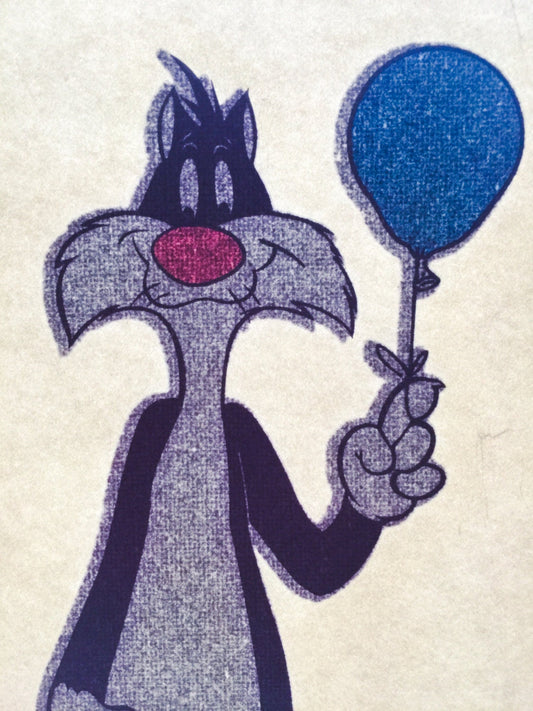 Sylvester the Cat Warner Bros. Vintage 1978 Roach Incorporated Iron On Heat Transfer