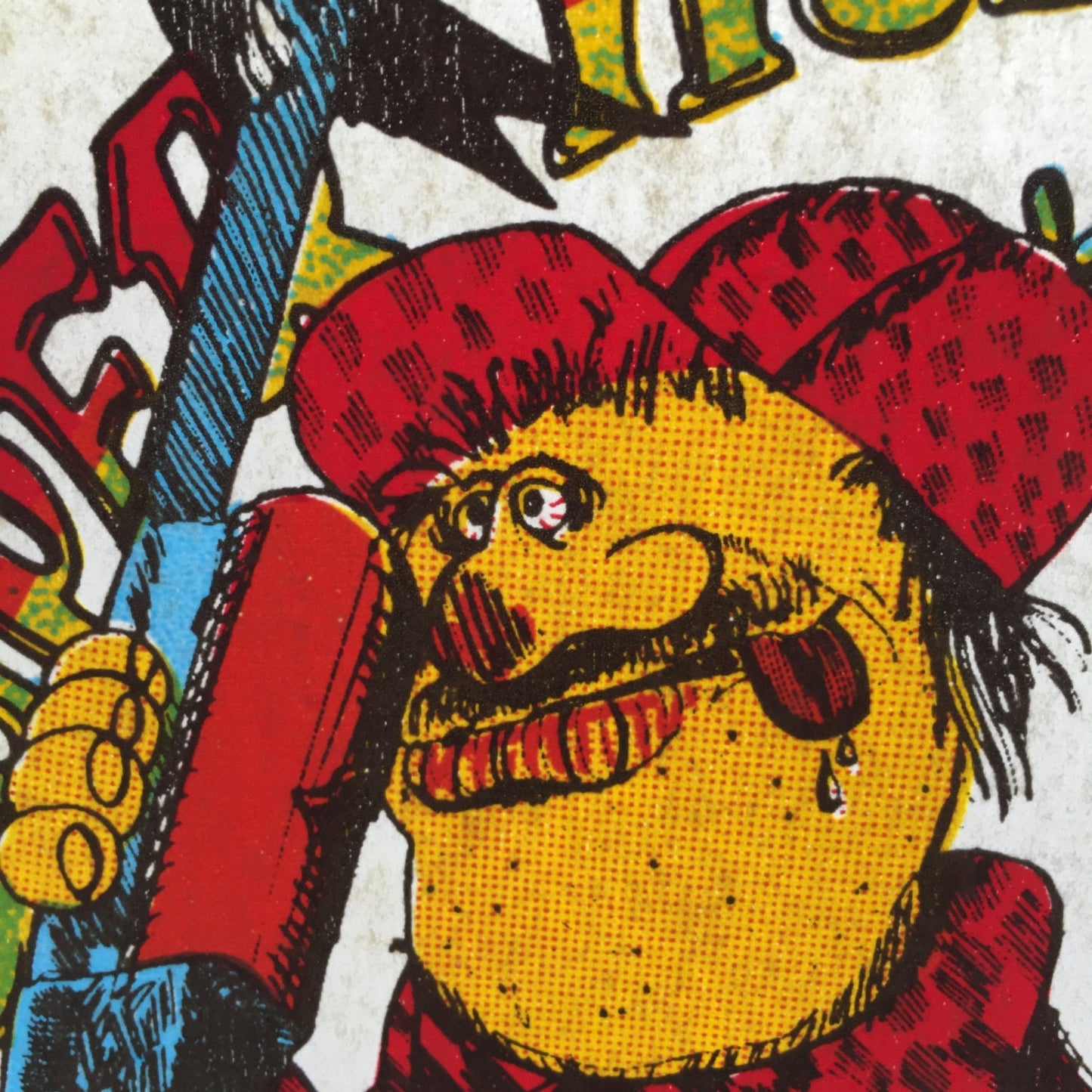 Super Hunter Vintage Iron On Heat Transfer