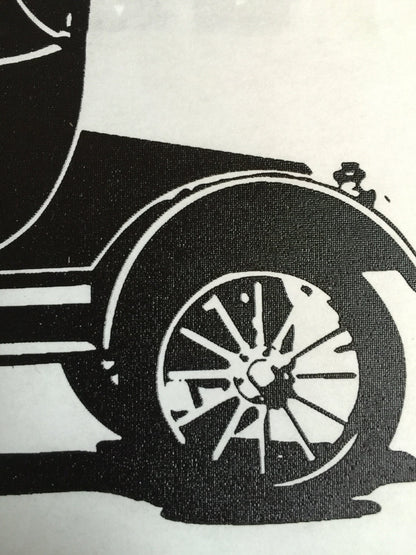 Michigan - World's Motor Capital Vintage Iron On Heat Transfer