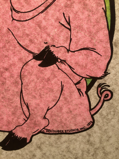 Chauvinist Pig Vintage 1975 Holoubek Studios Iron On Heat Transfer