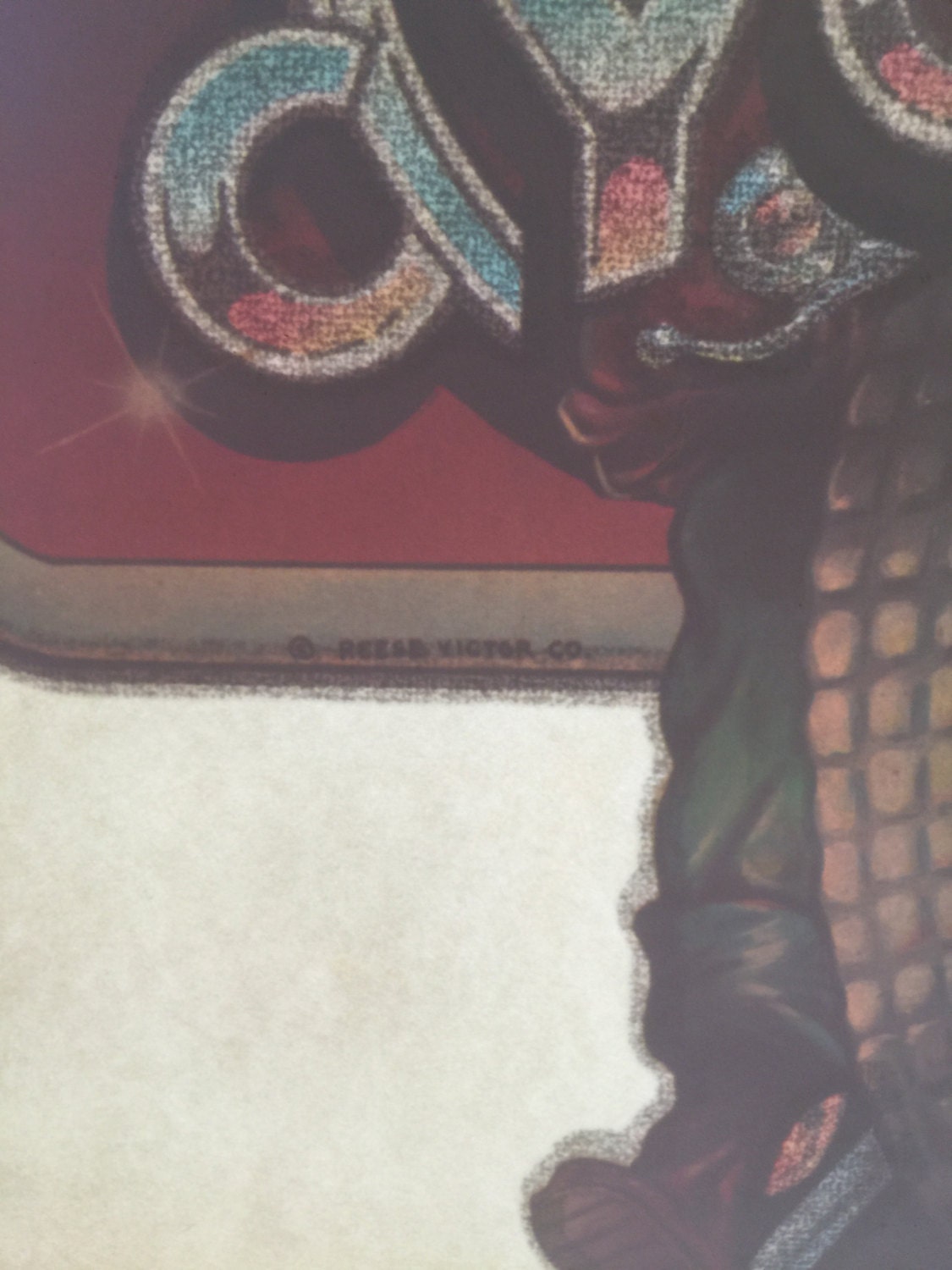 Pro Cycle Motorcycle Vintage Glitter Iron On Heat Transfer